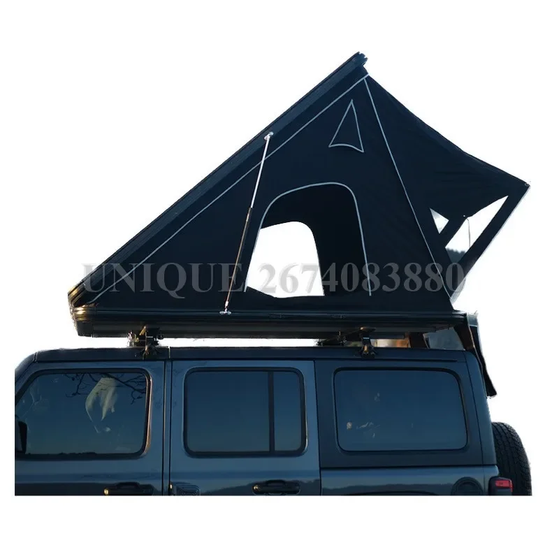 

Aluminum Triangle Hard Shell Roof Top Tent, 4x4, Suv, Camping, Car, Outdoor