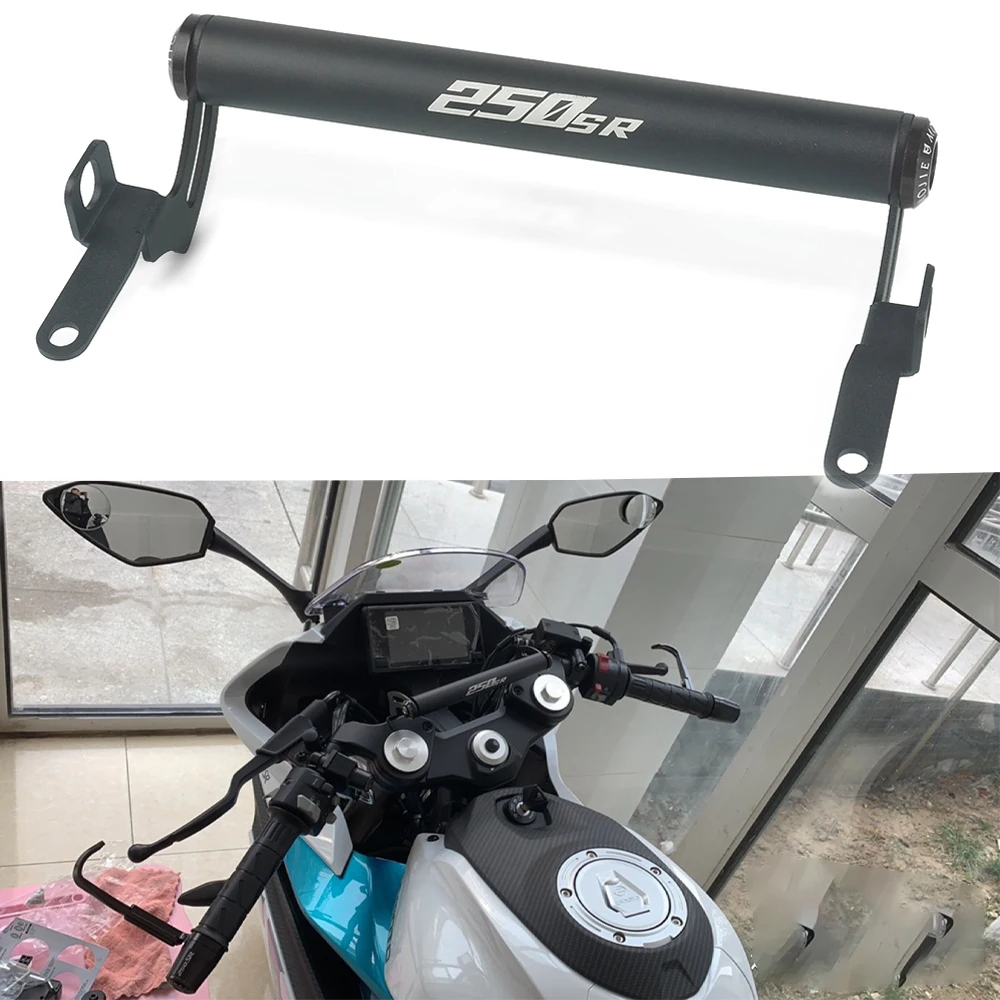 

For CFMOTO CF250SR CF250 SR CF 250 SR Motorcycle Accessories SMART Phone GPS Navigation Plate Bracket Handlebar Adapt Holder