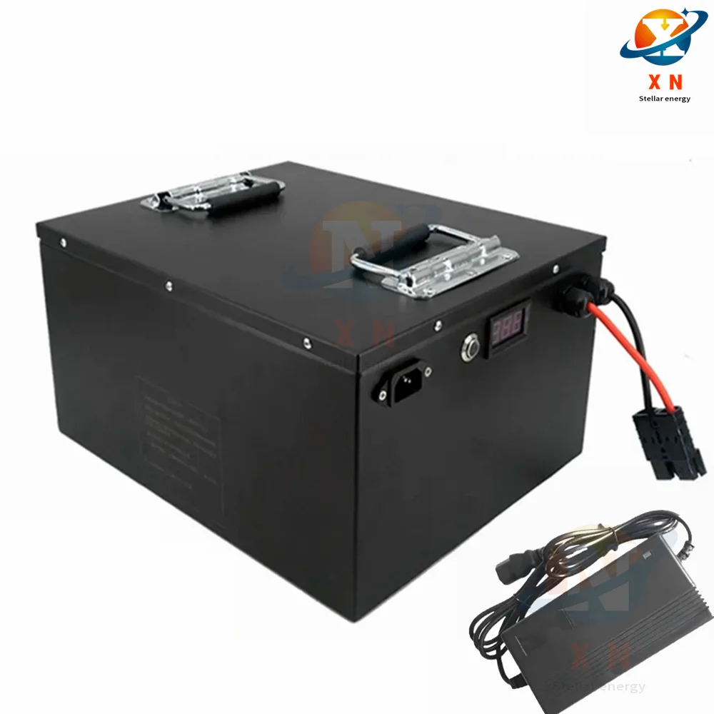 Batterie 72V 30Ah lithium-ion battery with BMS, used for 72V 3000W 5000W electric vehicle mounted tricycle+5A charger