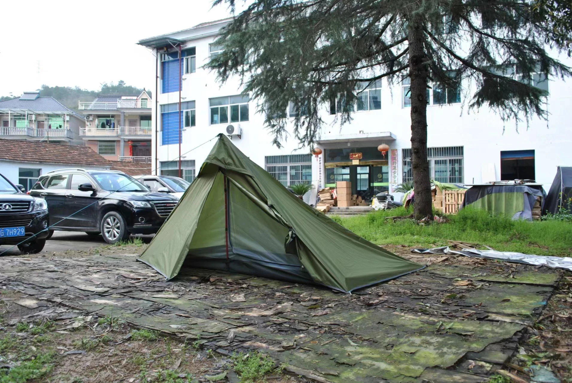 Imagem -06 - Trekking-barraca de Acampamento para Pessoas Barraca Ultraleve Fácil de Configurar Camadas