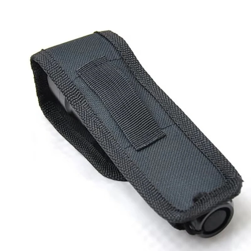Nylon Flashlight Holder with Belt, Portable Durable Holster for Flashlight, Excellent Resistance Outdoor