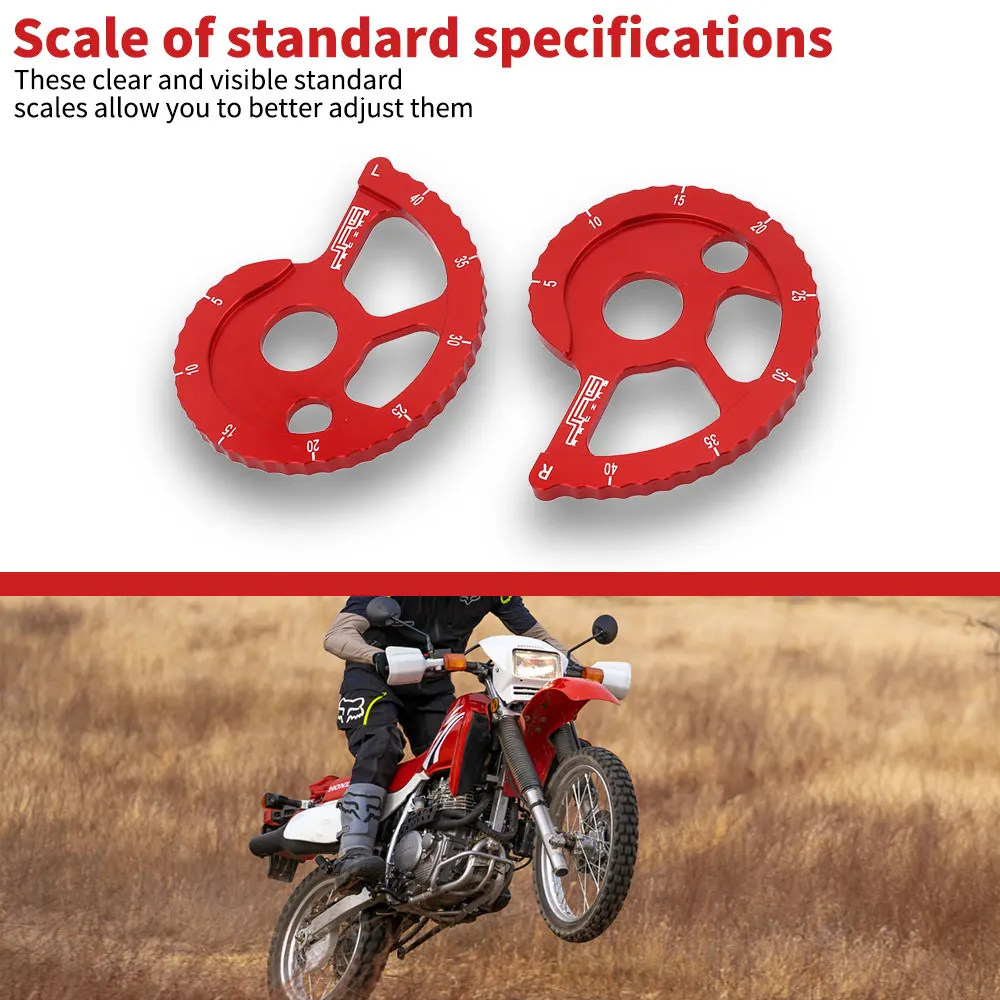 Motorcycle Chain Guide Adjuster Regulator Kit For HONDA CRF150F CRF230F CRF230L CRM250 AR XLR250R XR 230 250 400 600 650 R L JFG