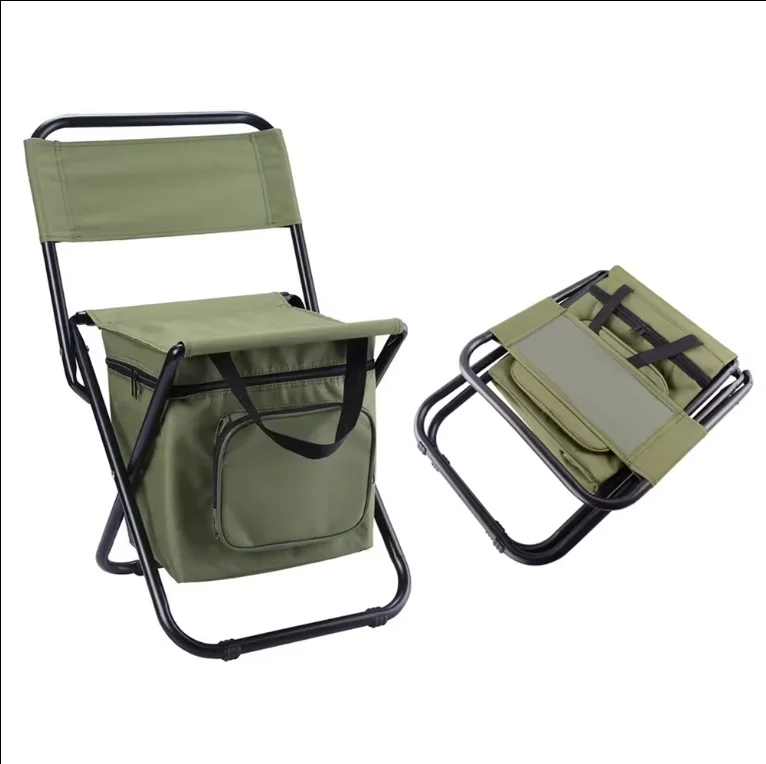 Hot Selling Fishing Picnic Camping Outdoor Metal Foldable Beach And Garden Portable Backpack Folding Beach Chair