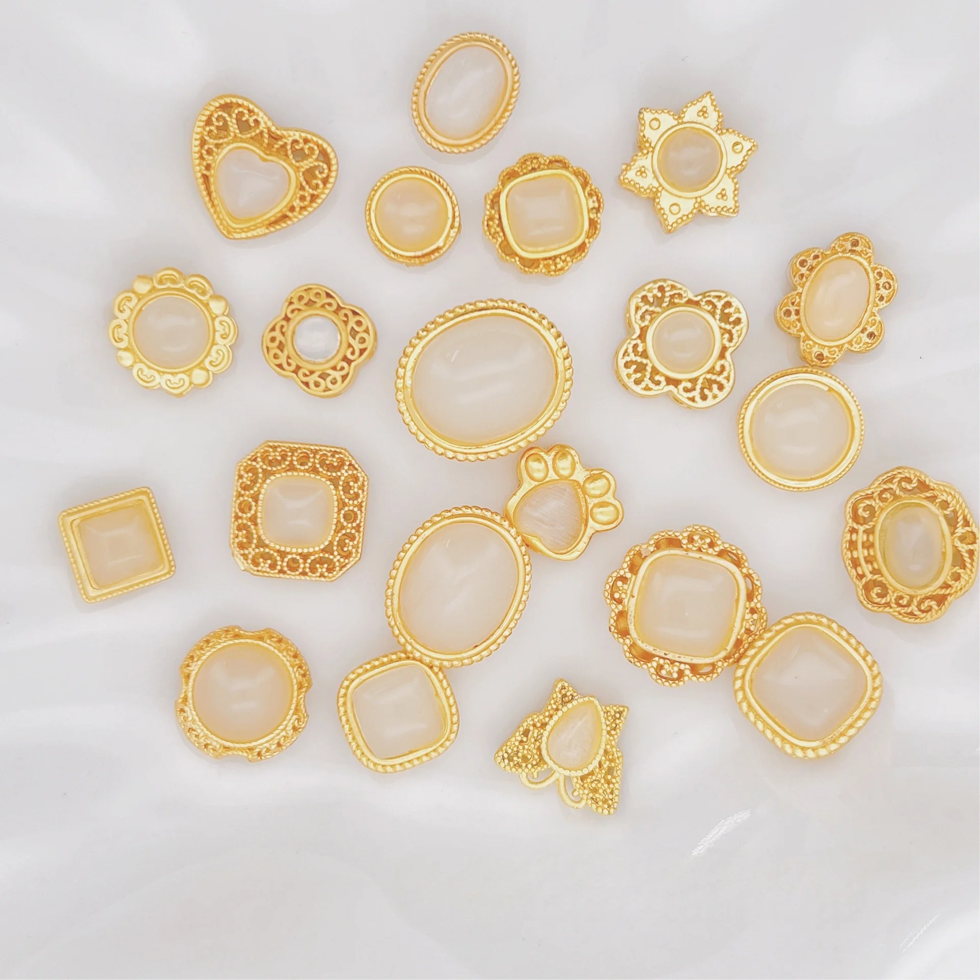 7pcs Jewelry Making Accessories Spacer Beads Beaded Handmade DIY Pearl Bracelet Necklace Jewelry Making Accessories Wholesale