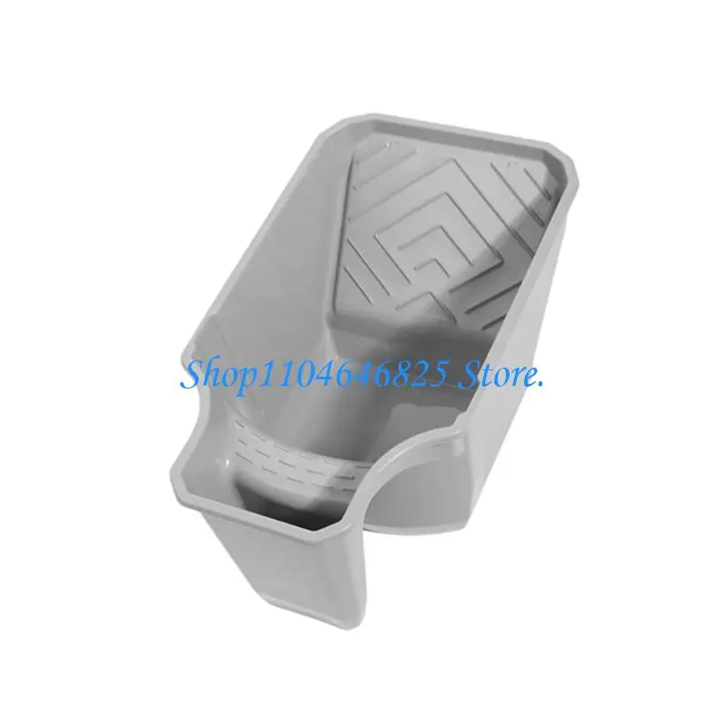 Plastic Paint Tray with Textured Slope for Home Painting and Wall Repair