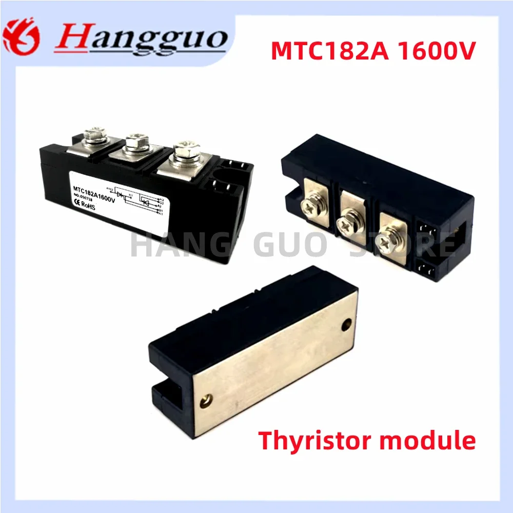 1PCS Original Soft start thyristor 182A MTC182A1600V MTC182-16 thyristor module MTC1821/16