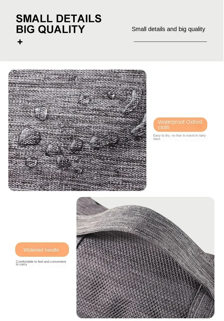 Reise-Toilettentasche mit Trocken-Nass-Trennung und Haken, Große Kapazität, Hängende Kosmetik-Organizer-Tasche für Männer und Frauen, Tragbare Waschtasche – Detail 9