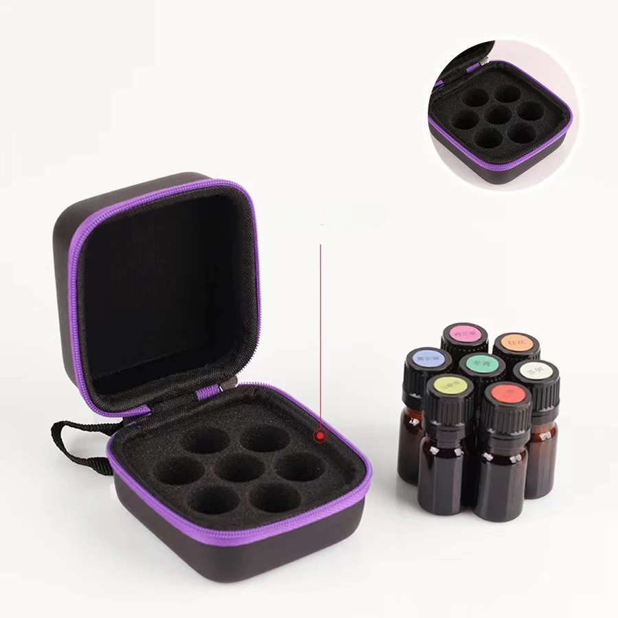 7 Slots 5ML Essential Oil Case for DoTERRA Essential Oil Collecting Bag Portable Travel Bottle Perfume Oil Storage Organizadores