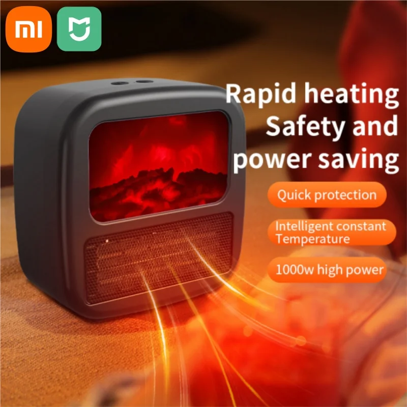 Xiaomi Mijia Mini heater Small home heater hanging wall dormitory thermal artifacts Ceramic electric heater hot fan