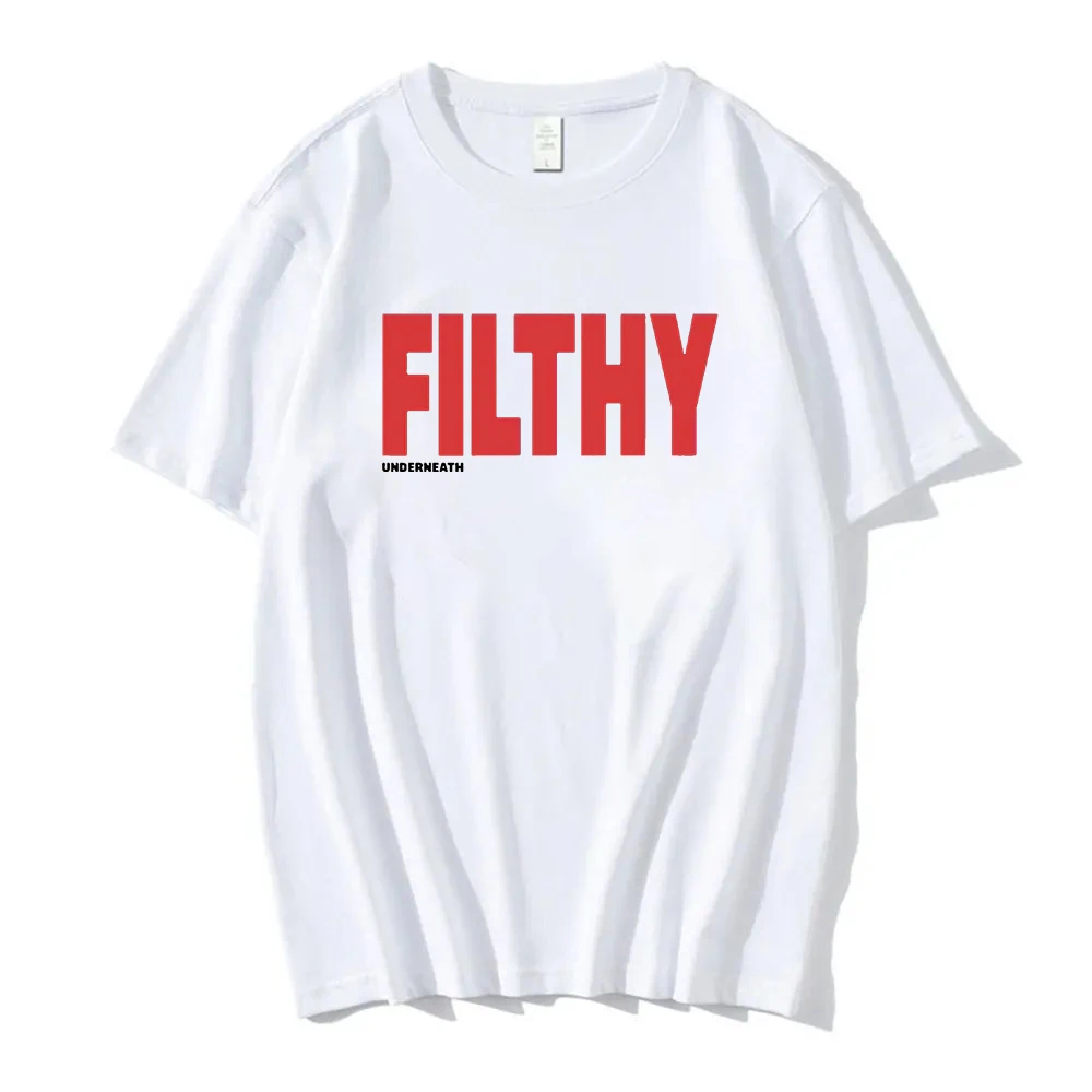 Nadine Shah Filthy Underneath T-Shirt 2024 Tour Crewneck Short Sleeve Tee Men Women Streetwear Tops Fashion Clothes