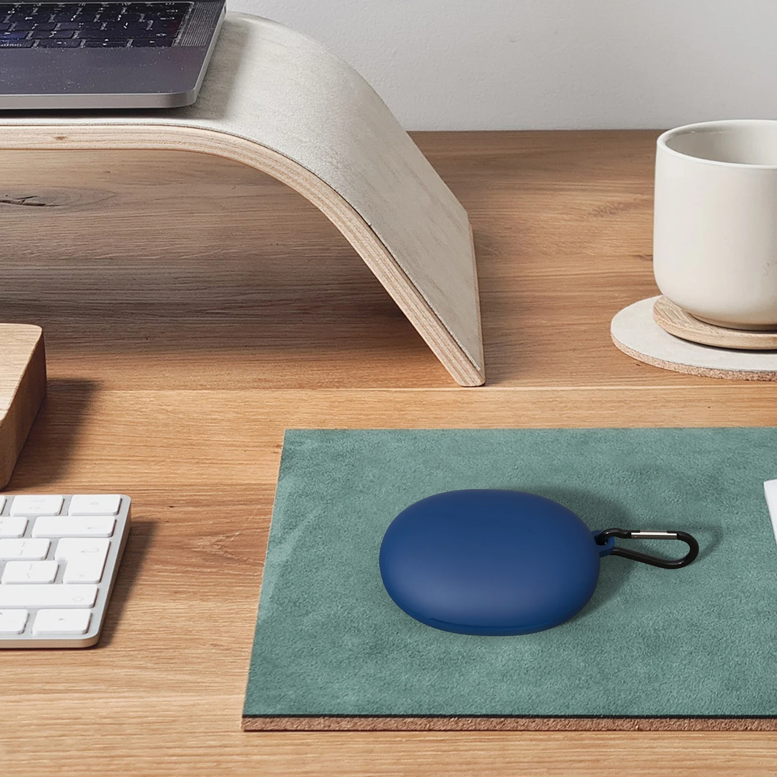 Capa de silicone Geekria compatível com Soundcore by Anker Life A2 NC True Wireless Earbuds