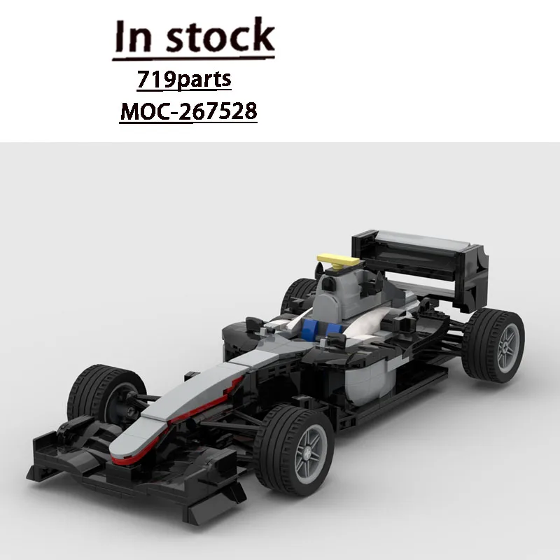 MOC-267528 Nouveau modèle de blocs de construction de supercar de sport urbaine, 719 pièces, jouet cadeau d'anniversaire et de Noël pour garçons et enfants