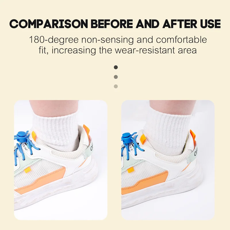 2pcs Insoles Anti-wear Heel Stickers Heel Sports Shoes Follow Post Adjustable Foot Cushion Insert Insoles Heel Protector Sticker