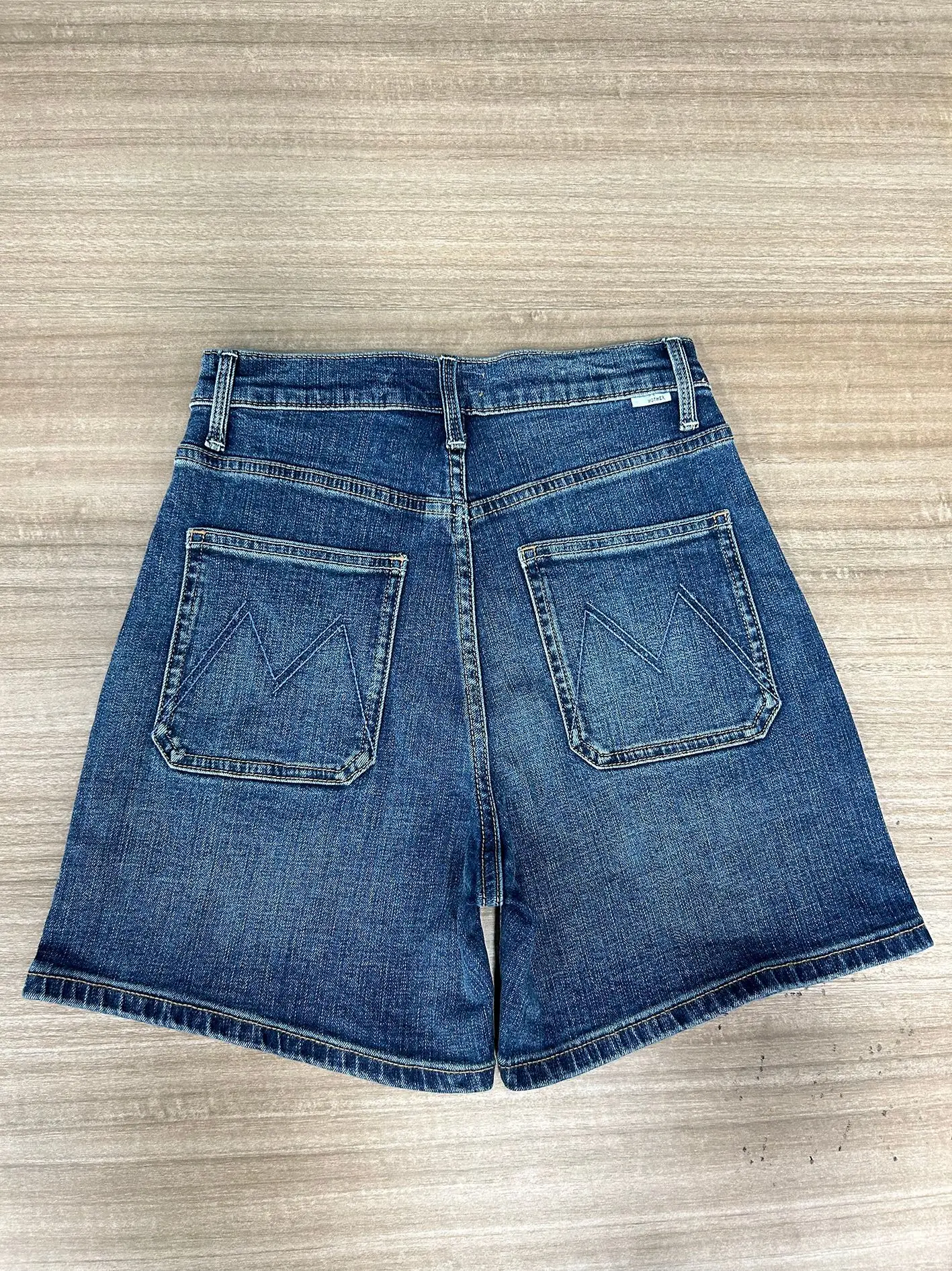 Women denim shorts 2023 new High waisted patch pocket fahsion denim shorts