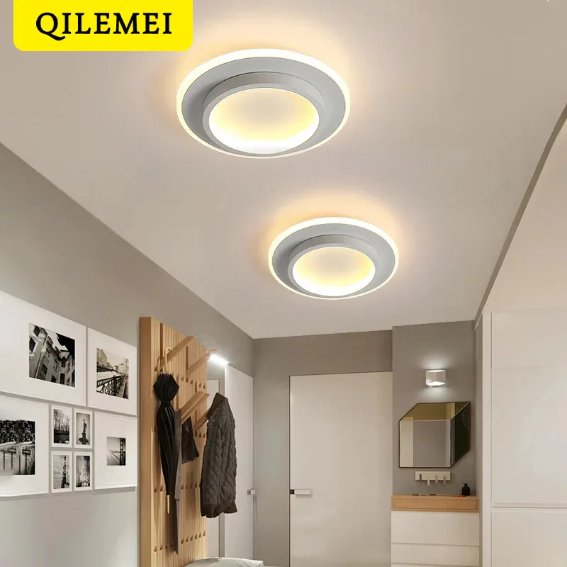 

Round Square LED Aisle Ceiling Lights Modern Chandelier corridor Lamp Minimalist Lamps For Bedroom Surface Mounted Lights