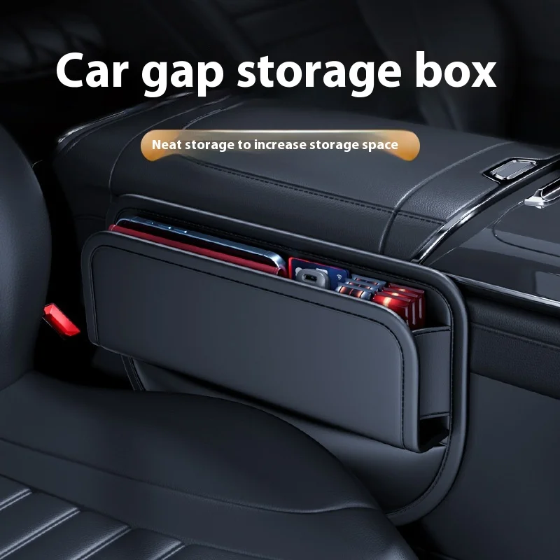 

Car Seat Crevice Storage Box, Multifunctional Car Storage Box, Car Interior Gap Plug Strip, Leak Proof, Anti Drop