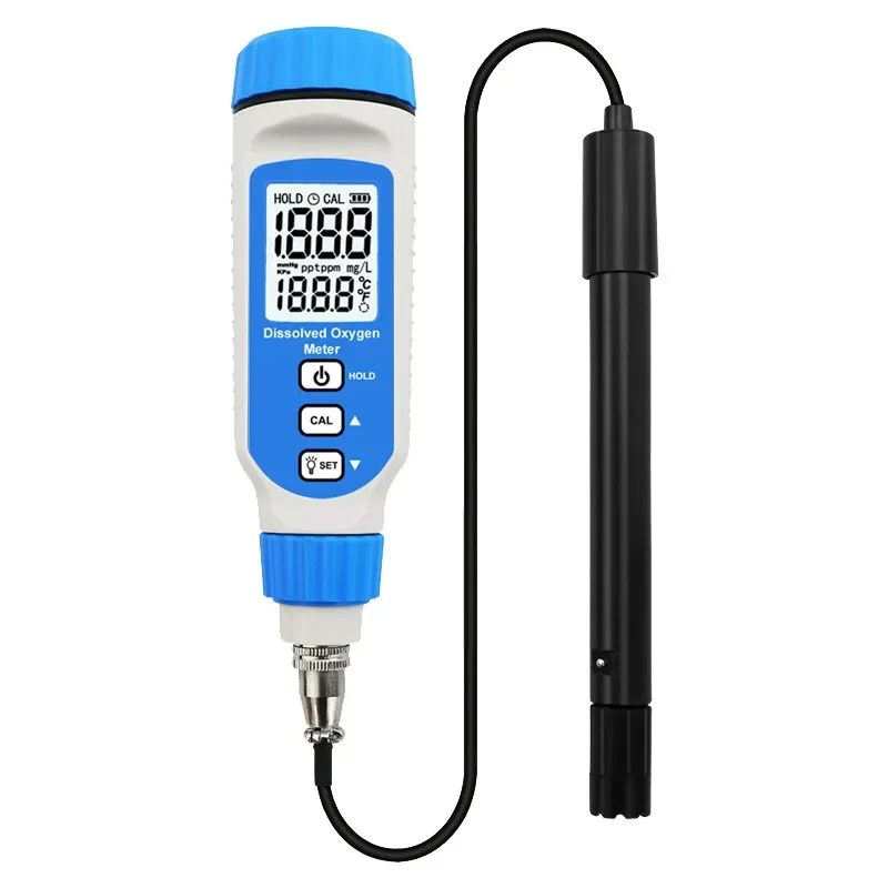 AR8210 Digital Dissolved Oxygen Meter Water Quality Tester Portable Oxygen Analyzer pen Type Water Oxygen Contents Detector