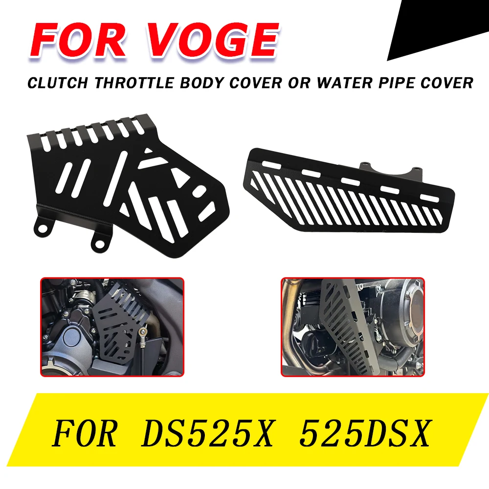 For VOGE Valico DS525X 525DSX DSX525 DSX 525 DSX DS 525X Motorcycle Accessories Engine Cover Clutch Cover Set Water Pipes Guard