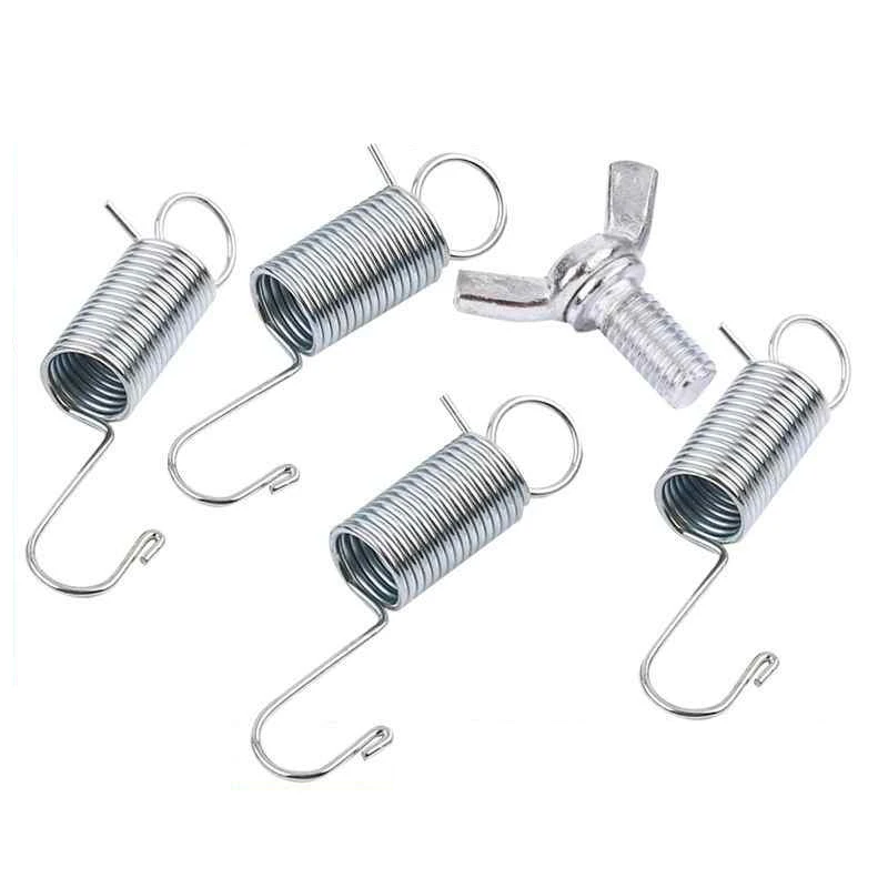 

8PCS Spring Hook Advertising Stand Door Type Display Stand Water Injection Gate Type Stand Tension Spring Screw Accessories