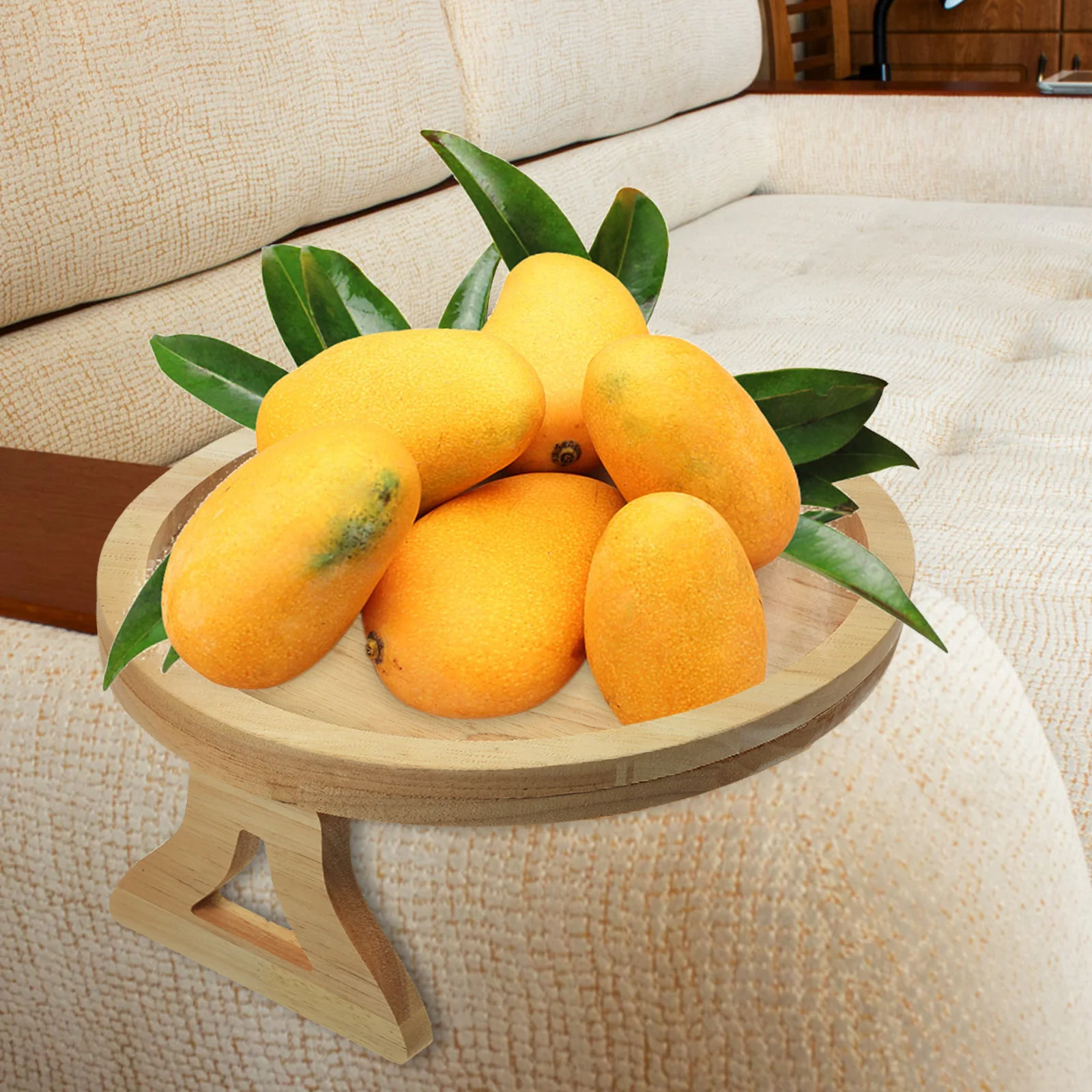 

Clip On Serving Ornament Storage Small Decor Pallet Rack Gift For Home Office School Sundries Organizer Sofa Couch Armrest Table