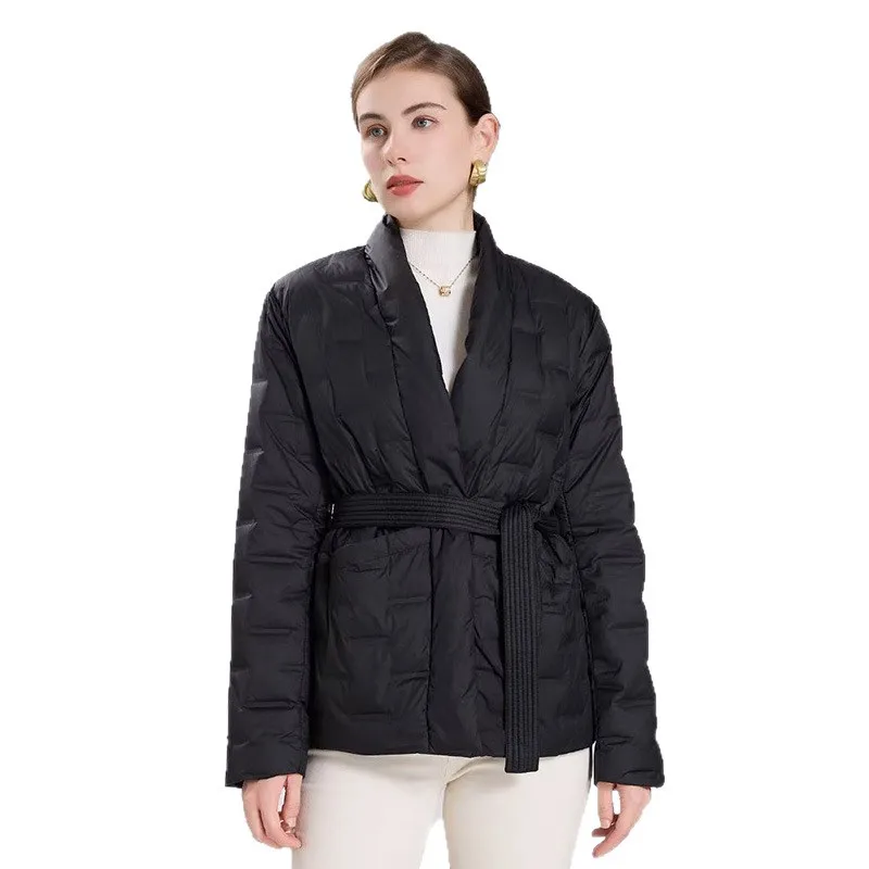 

Осенне-зимний новый женский пуховик, кардиган на бретелях, пуховик