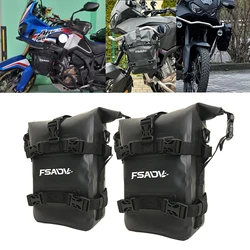 Motorcycle Frame Crash Bars Waterproof Bag Bumper Placement bag For Honda Africa Twin CRF 1100 L CRF1000L ADV Adventure bag