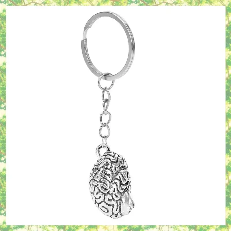 Smart-3X سلسلة المفاتيح الدماغ سبيكة الذكية الدماغ الذكاء حلقة رئيسية فوب سلسلة الطب الإنسان