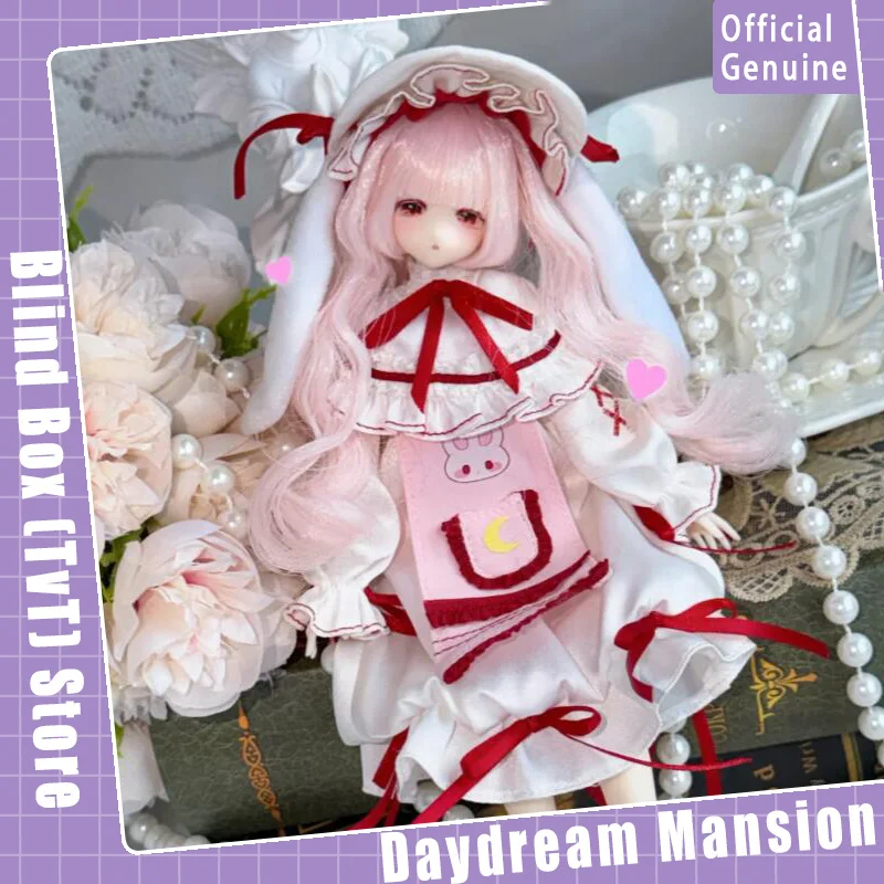 

Daydream Mansion Special 1/6 Scale Bjd Hair Transplant Blind Box Action Figure Cat Ear Maid Outfit Desktop Ornament Toy Gift