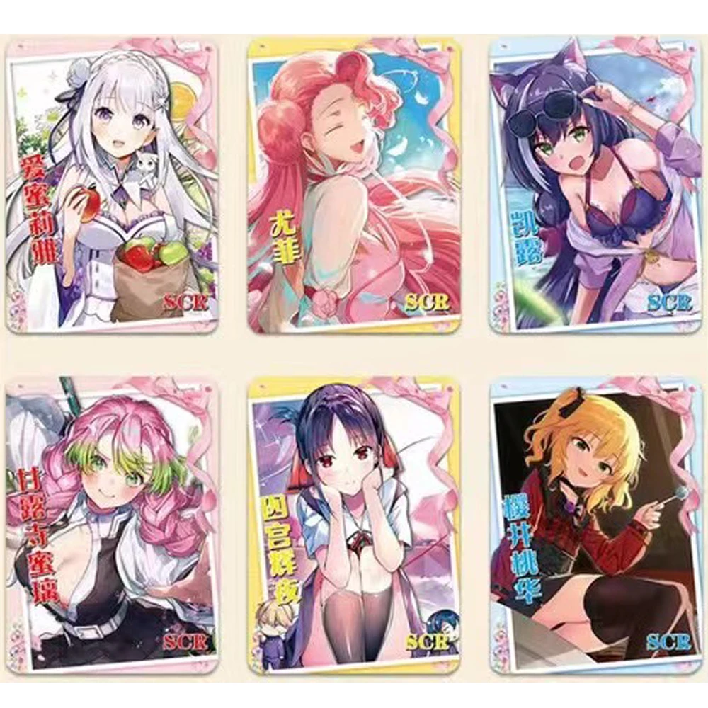 2024 Goddess Story Cards Ns12 Collection Cards Cute Girl Booster Box Tcg costume da bagno Bikini Feast Booster Box Toys hobby Gift