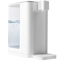 Instant Hot Water Dispenser 3L Mini Drinking Water Dispenser 2100W EU Plug, 5 Temperature Options, 160ml/260ml Water Levels