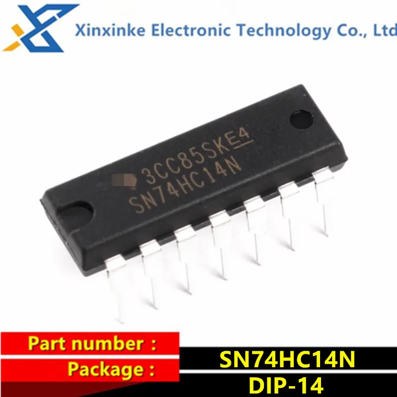 

5PCS SN74HC14N DIP-14 74HC14N Inverters Hex Schmitt-Trigger CMOS Logic ICs Brand New Original