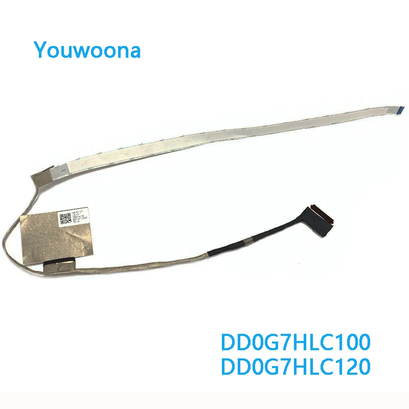 NEW ORIGINAL Laptop LCD Cable For HP 15-EG 15-EH TPN-Q245 DD0G7HLC100 DD0G7HLC120 30pin 0.5