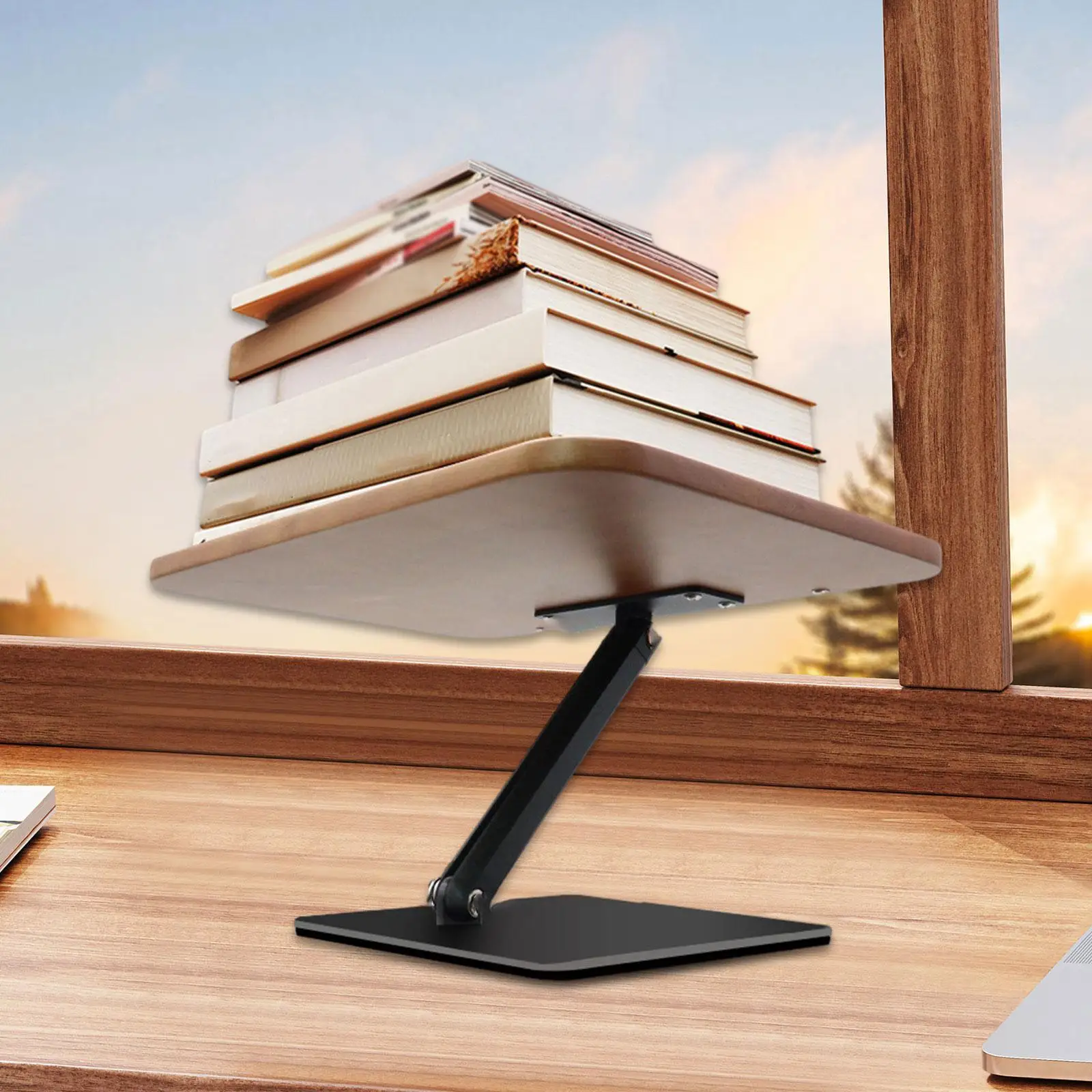 حامل كتب للقراءة في حامل كتب السرير لمطبخ المستندات الموسيقية