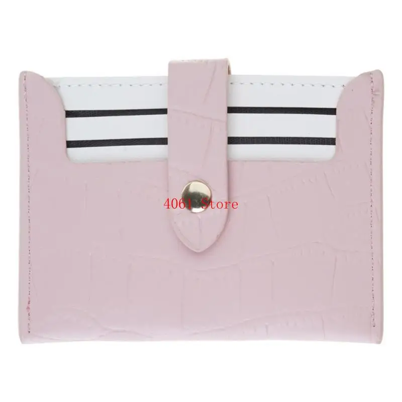 

Женский тонкий держатель для кредитных карт из искусственной кожи, чехол, карманный органайзер-кошелек