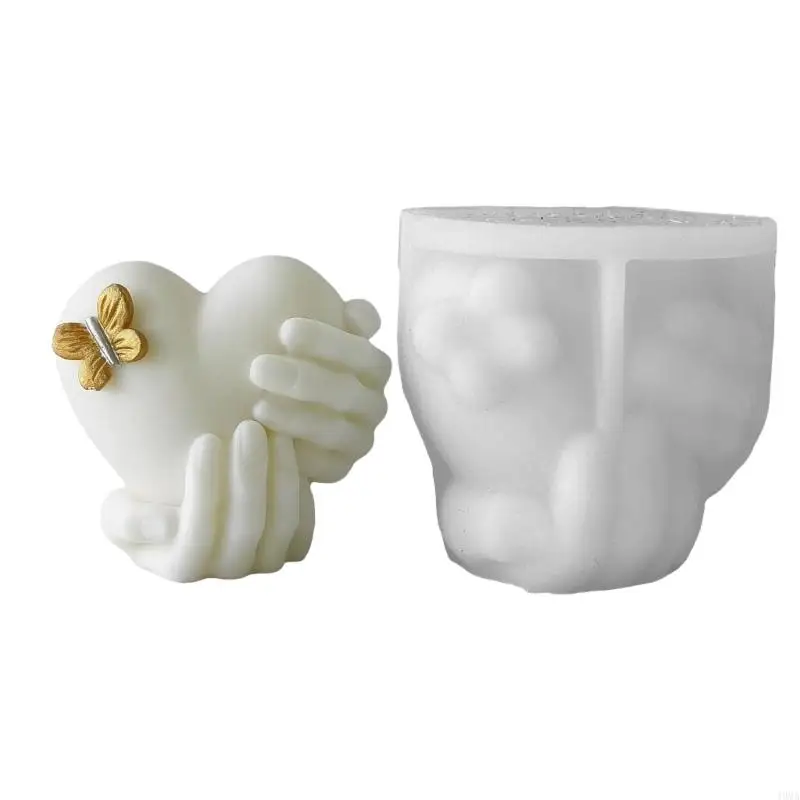 

Retail/Drop Shipping Homemade Scented Decors Mold Creative Heart Base Silicone Scented Mould for Unique