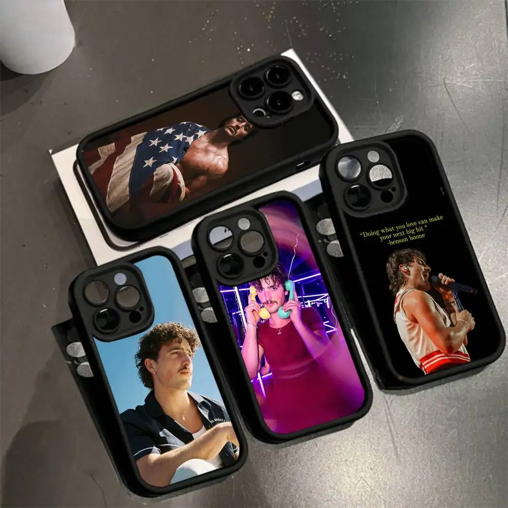 Benson Boone American Heart Soft Silicone Case For iphone 17 Air 16 15 14 13 12 11 Pro Max Plus Shockproof TPU Phone Cover