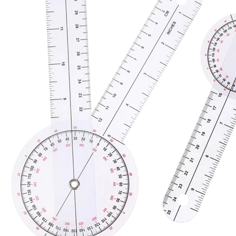 6/8Inch Medical Goniometer Orthopedic Joint Spinal Finger Angle Ruler Protractor