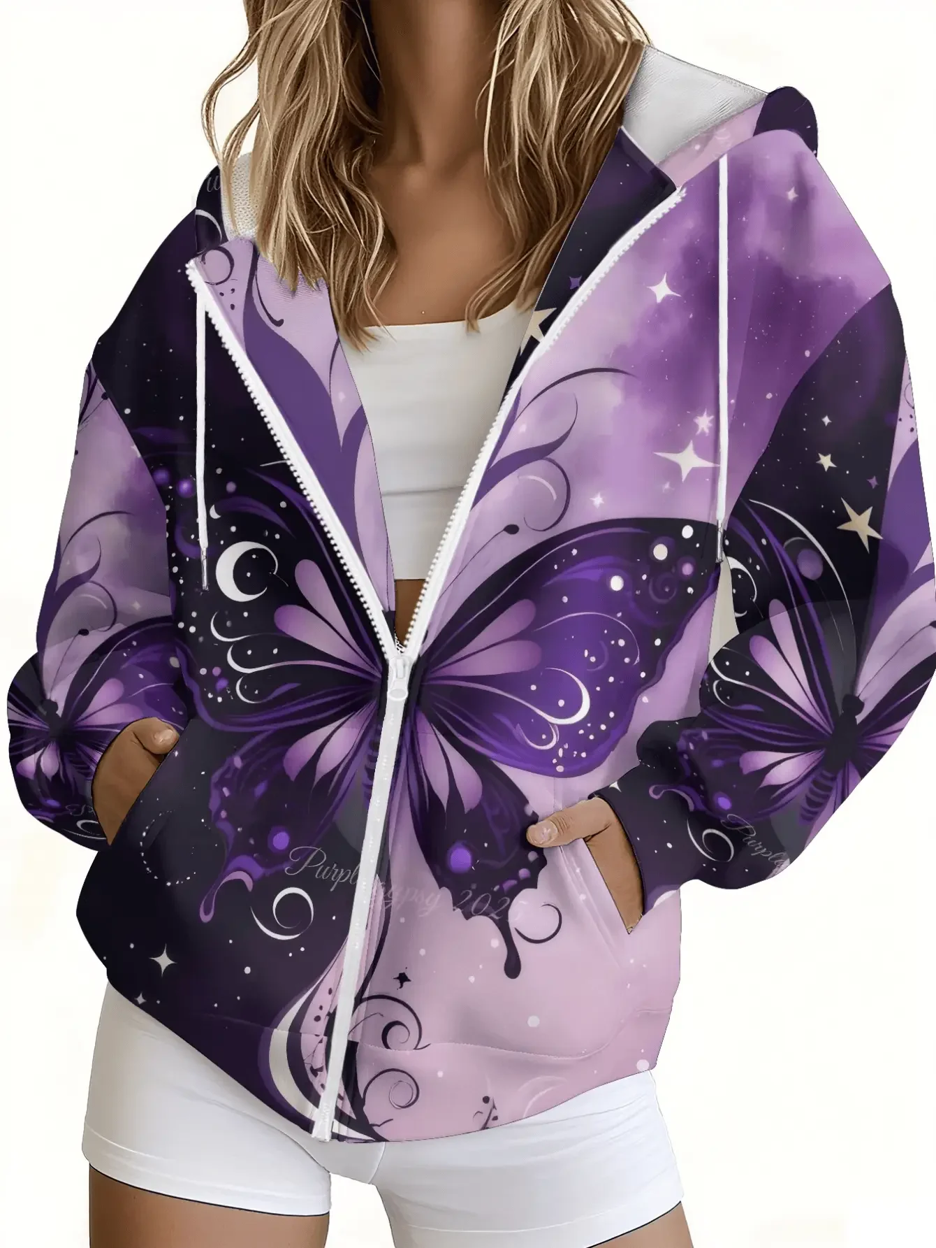 الخريف / الشتاء جديد الإنترنت المشاهير تنوعا معطف أزياء الفتيات هوديي المرأة نسيج مبهمة #3