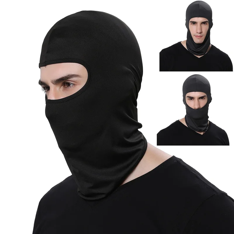 

1Pc Balaclava Face Mask Motorcycle Tactical Face Shield Mascara Ski Mask Cagoule Visage Full Face Mask Gangster Mask