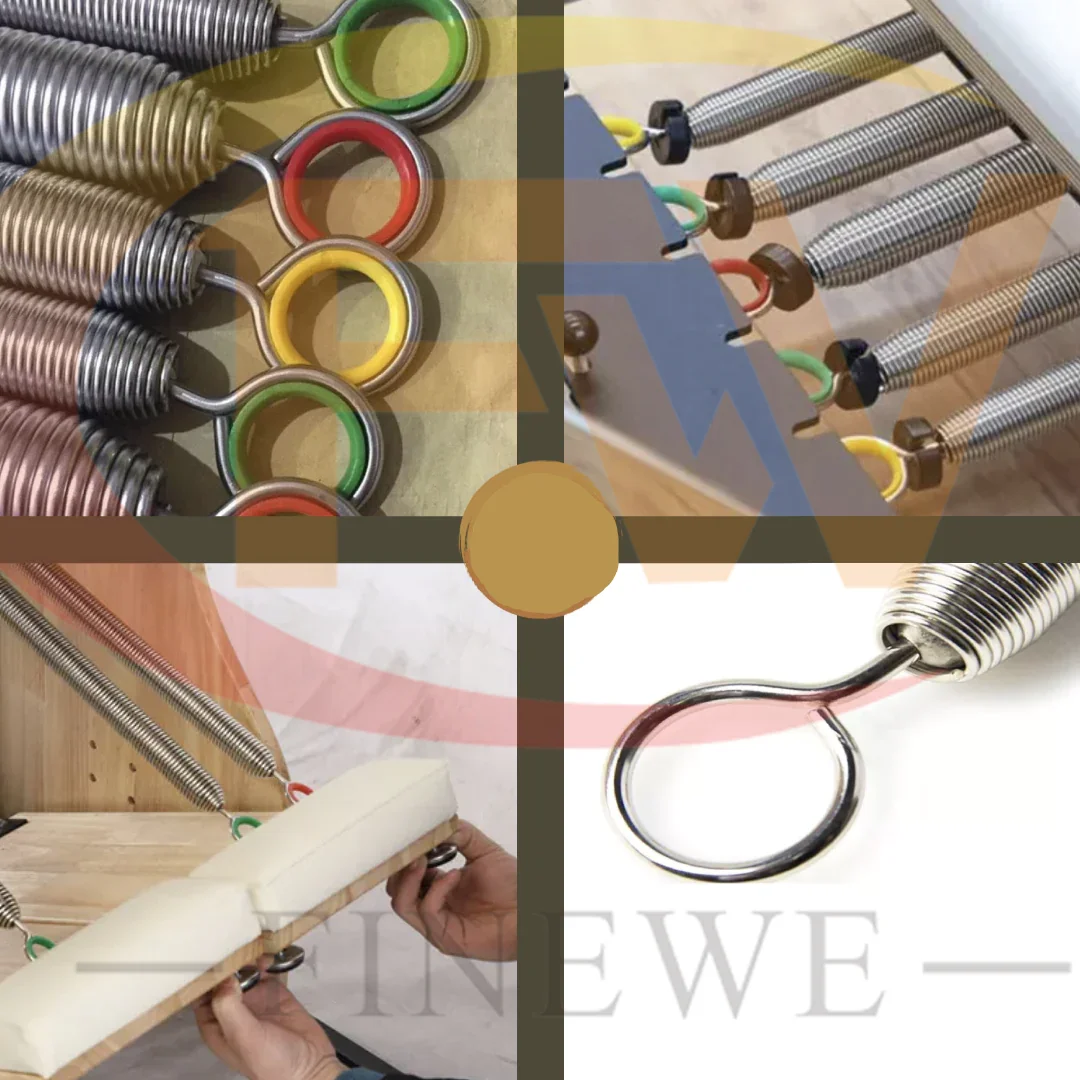 1PCS Pilates Reformer Pilate Equipment AccessoriesMusic Steel Tension Springs