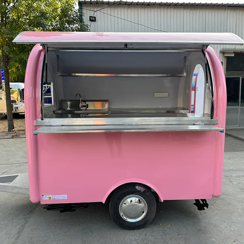 

Customized Customizable Street Food Vending Truck Multifunctional Milk Tea Service Campsites Scenic Areas Night Markets