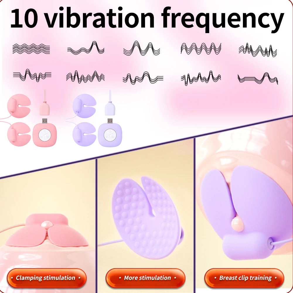 10 طرق الكهربائية الحلمة المشبك الثدي جهاز هزاز لتدليك الجسم الحلمة المبتدئين الإناث الاستمناء الكبار محفز الجنس لعب للنساء