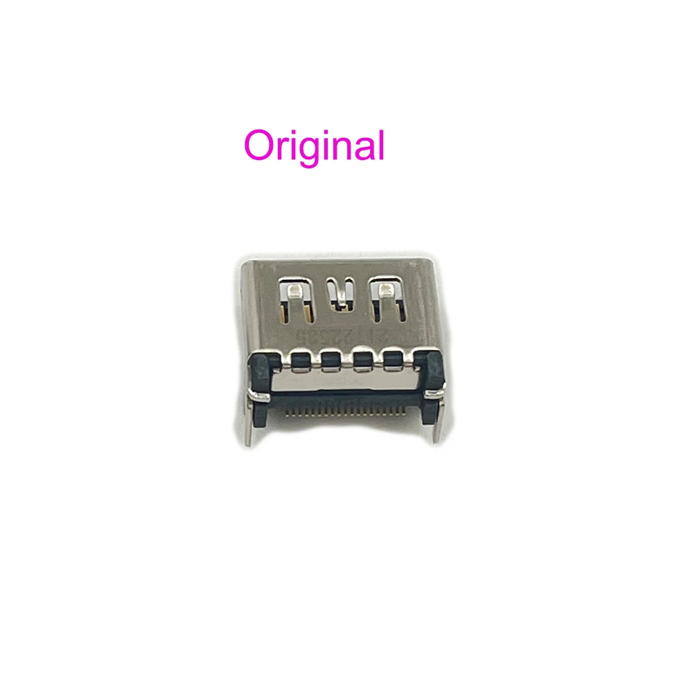 6 قطعة بديلة لموصل واجهة مقبس المنفذ المتوافق مع PS5 HDMI لسوني بلاي ستيشن 5