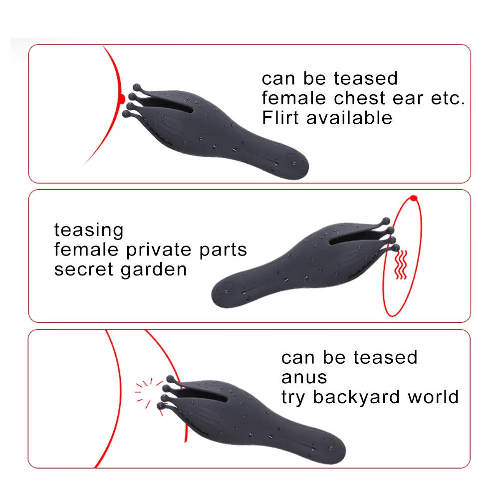 Glans Trainer for Men Powerful Vibrating Penis G Spot Masturbator Soft Fingertip Prolong Endurance Massage Vibrator Erotic Toys view 3