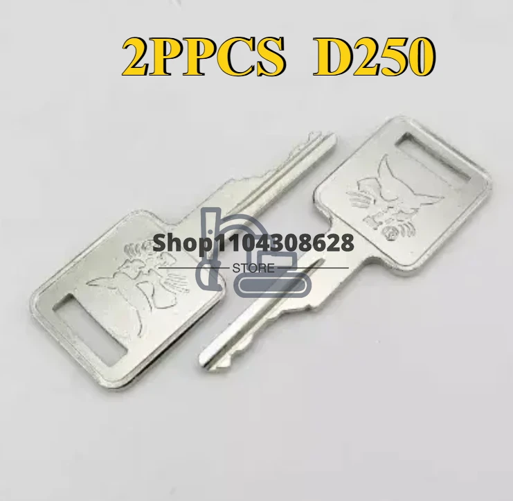 

2 шт. для Bob-cat D250 ключ зажигания Bob-cat S550 S185 S331 S160 подходит для мини-погрузчиков с бортовым поворотом