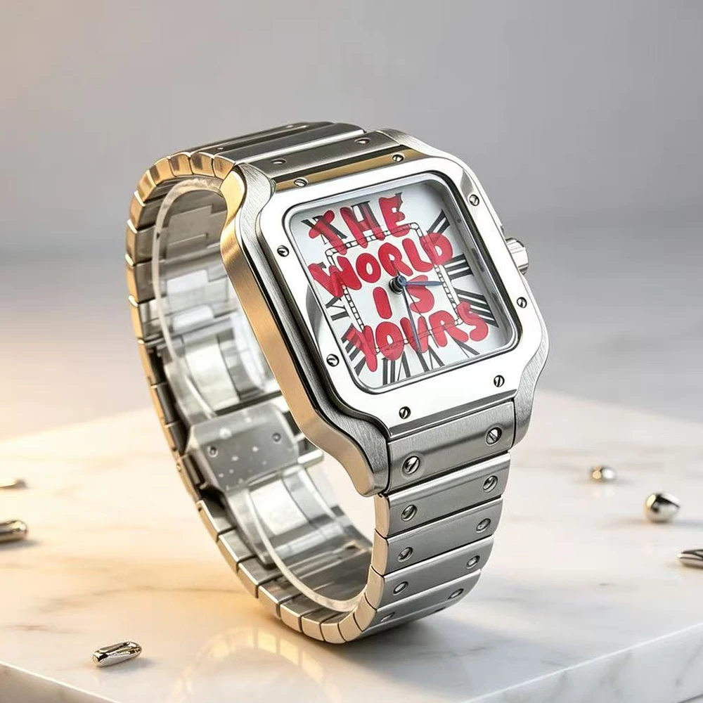 

38mm Men's Automatic Watch NH35 High Quality Watch Customized Logo Watch Suitable for NH35 Movement Stainless Steel Watch