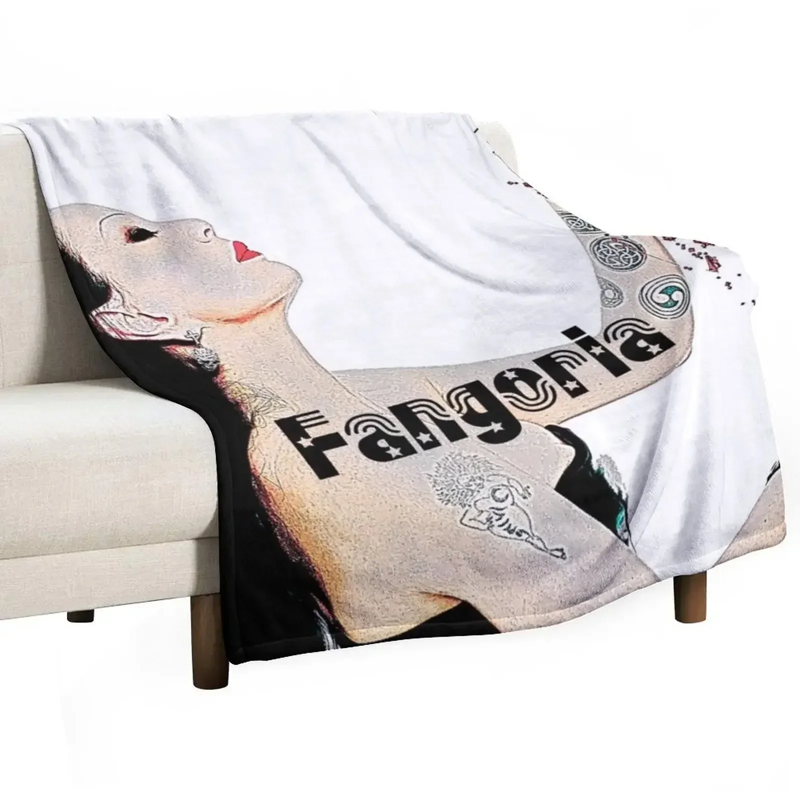 Fangoria Miscellaneous Alaska Sticker Throw Blanket Hairys Heavy Picnic Blankets