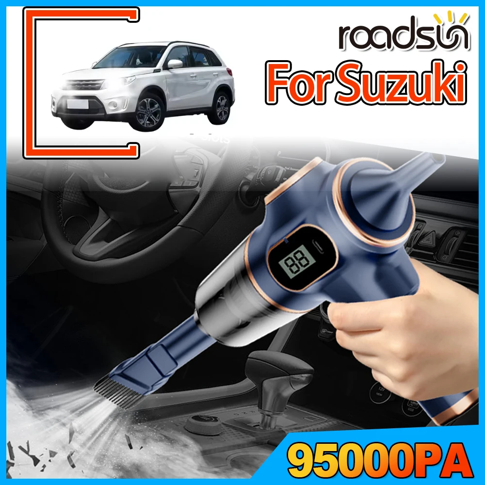 

Wireless Automobile Vacuum Cleaner Mini Dust Catcher 95000PA For Suzuki Auto Swift Liana3 wagon Liana2 Sedan Jimny GRAND VITARA