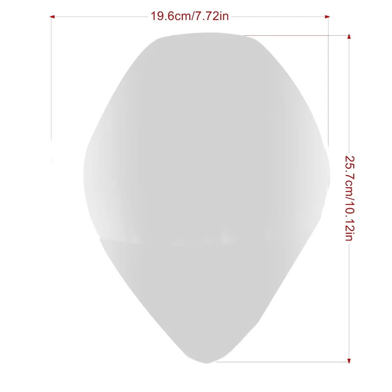 Foglio di protezione della luce della testa Lampada della luce della testa Foglio di protezione Foglio di protezione Copertura protettiva per Suzuki V-STROM650, Bianco