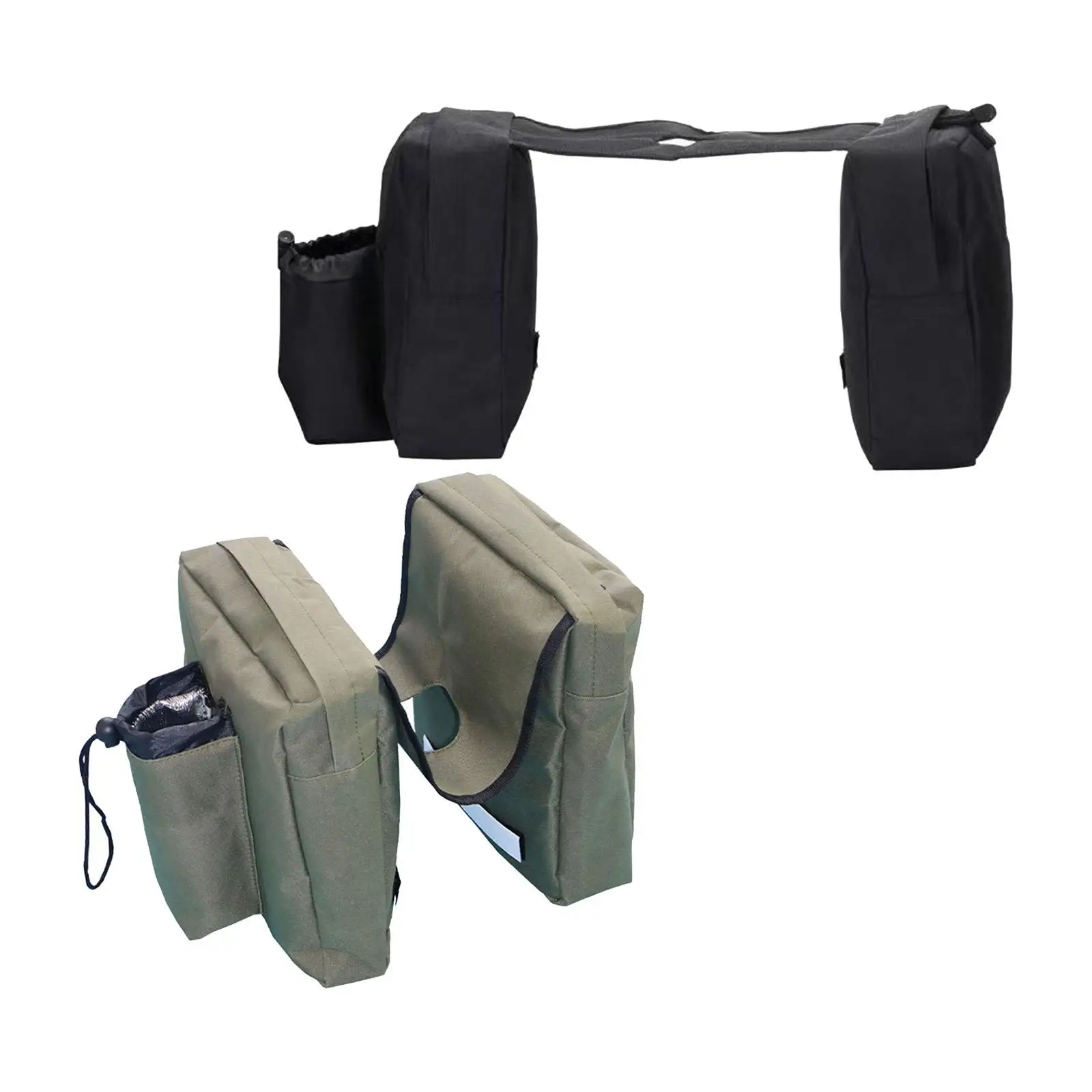 Generic ATV Tank Bag حقيبة تخزين سهلة التركيب، ملحقات حقيبة السرج للدراجات النارية على الجليد والدراجات النارية